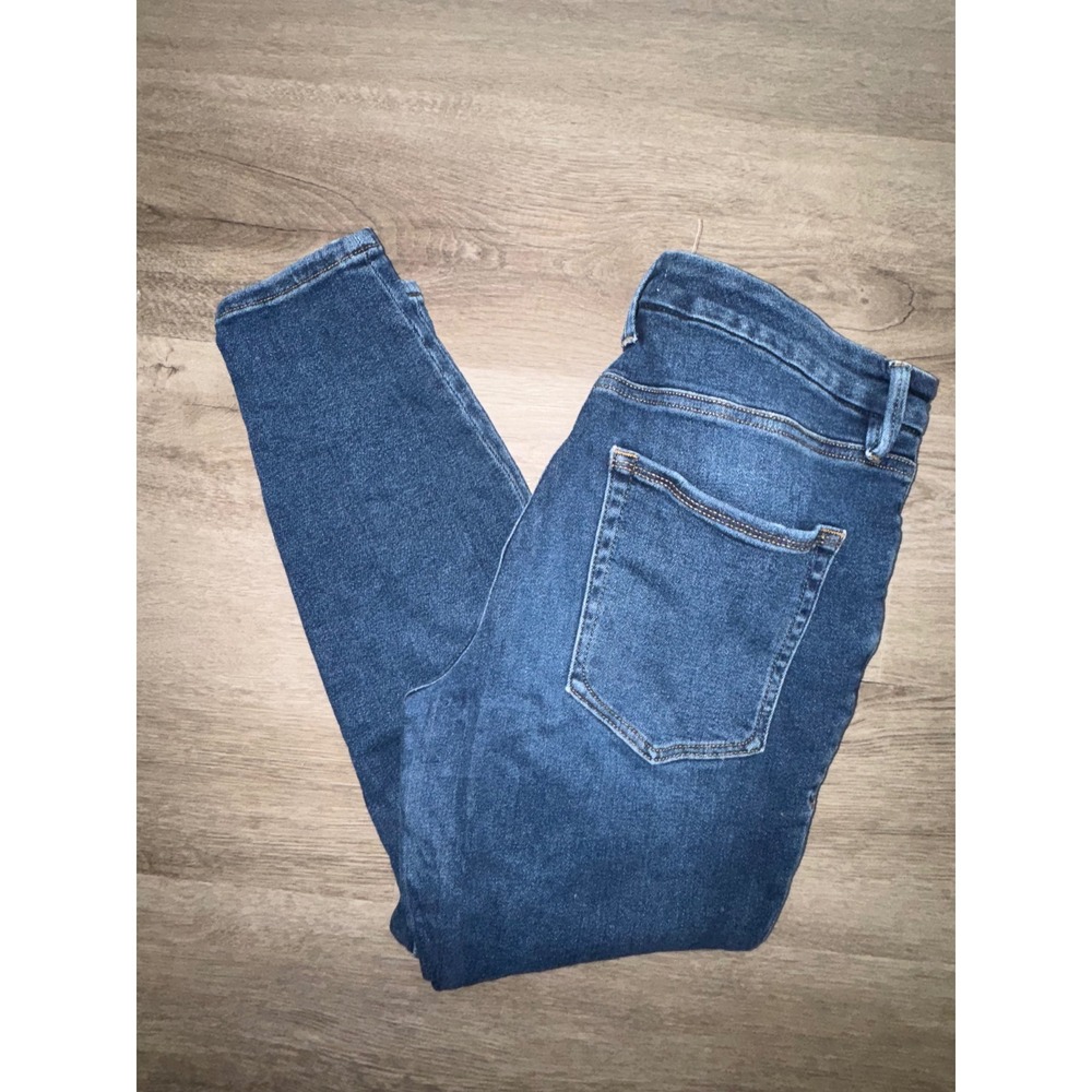 Good American Women's Skinny Medium Wash Jeans, 12/31